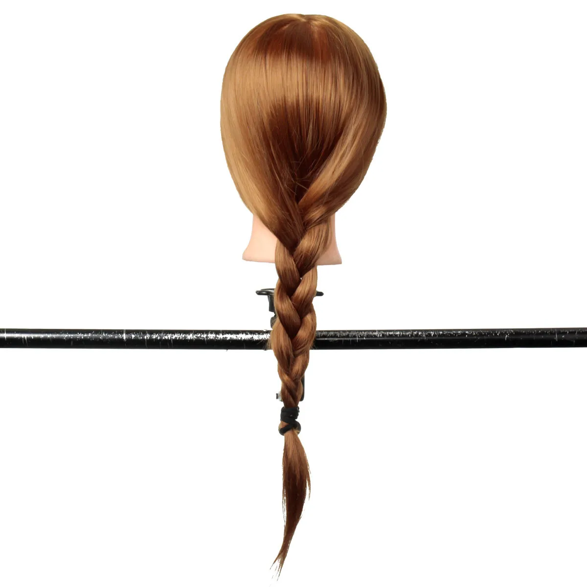 24 дюйма 30% настоящие натуральные волосы манекен голова с подставкой Держатель для причесок профессиональная тренировка Болванка под парик Женщины
