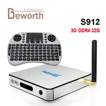 Оригинальный ЙОКА ТВ KB2 Pro Android 6.0 Octa core Умные телевизоры Box Amlogic S912 IP ТВ BT 4.0 Потоковое Media Player yokatv Декодер каналов кабельного телевидения