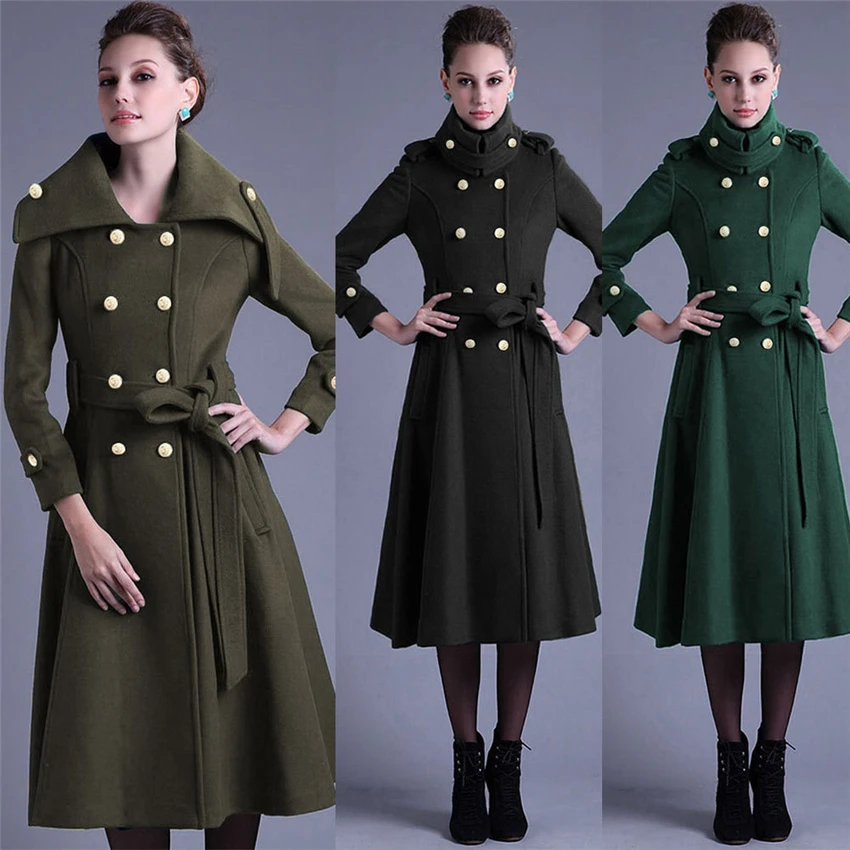 Пальто Шинель Женское Длинное Купить