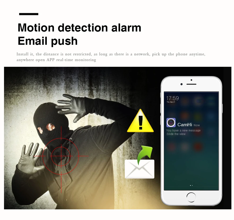 LOOSAFE камера наблюдения AP Точка доступа Wifi движения наружная ip безопасности с