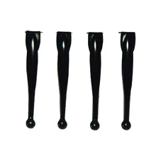 Черный хромированный зажим для причудливых и комфортных ручек/карандашей RZ-FC-BC