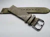 Retro Handmade 18 19 20 21 22 มิลลิเมตรหนังแท้บางสายนาฬิกาคุณภาพสูงสายรัดข้อมือสร้อยข้อมือสำหรับ Omega/Zenith