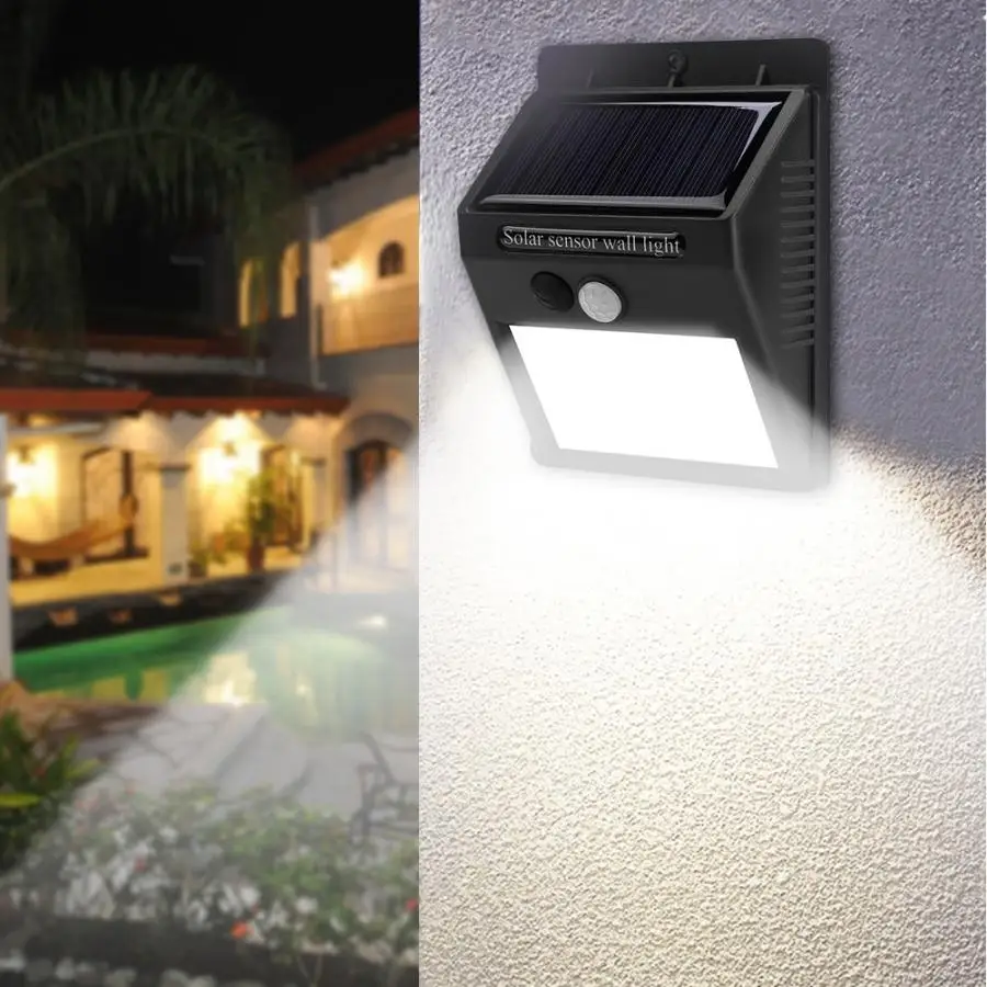 

48LED Solar Lamp Human Body Sensor Motion Detection Outdoor Waterproof White Light Lamp solar outdoor light