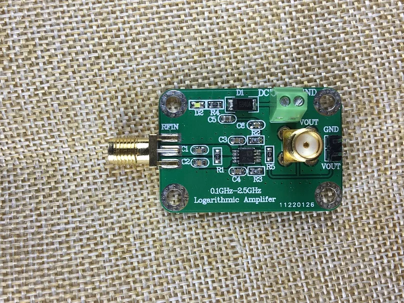 

Logarithmic Amplifier Detector for AD8313 0.1G-2.5G Power Detector