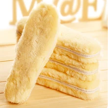 high quality winter thick velvet warm insoles imitation wool sweat-absorbant breathable thermal male ms. snow boots insoles