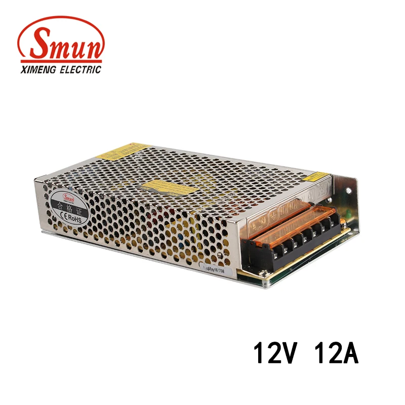 S 145 12 Универсальный Вход AC/DC 12VDC 12A выход 145W Импульсный блок питания|power supply cable