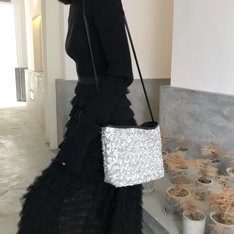 

Fashion handbags women 2018 summer bags shining women small crossbody bag sequined sling shoulder bag clutches envelope bag