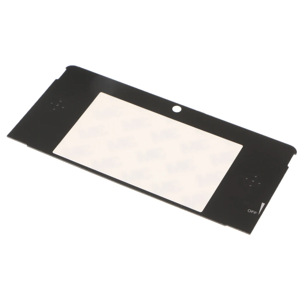 Top Front LCD Screen Display Glass Cover UP Replacement For Nintendo 3DS Mirror Fix Damaged / broken Parts Glasses Cover
