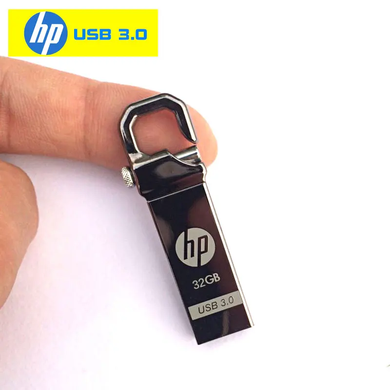 Флешка 32 гб Hp x750w usb flash drive 32 ГБ 3.0 pen drive высокой скорости металл USB Stick 32 ГБ Pendrive USB 3.0 Memory stick бизнес-Флэш-диск флешки - Цвет: 32GB x750w