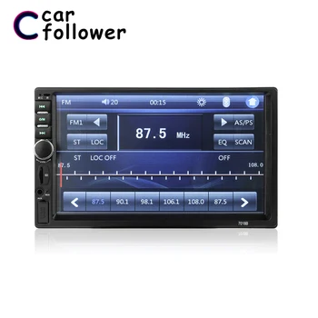 

Radio Car 2 Din MP5 Player 7 Inch Touch Screen 2Din Autoradio With Rearview Camera Bluetooth FM AUX USB Mirror Link For Phone