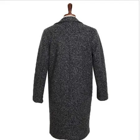 D'agneau Dark Doublure D141 Double Gray En 2016 Manteau Chaud Épaissir Laine Hiver Cocon Femme Boutonnage Mince Cachemire nZxq0fvFw