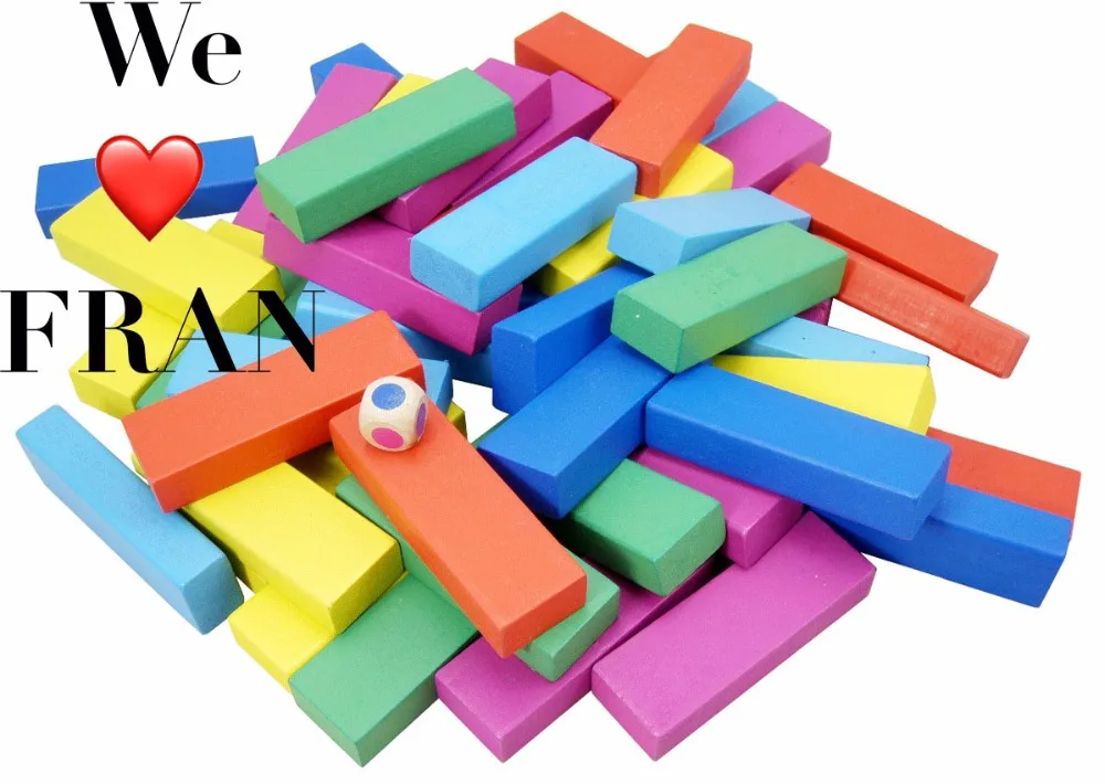 

New arrive colorful Building blocks 54 pieces