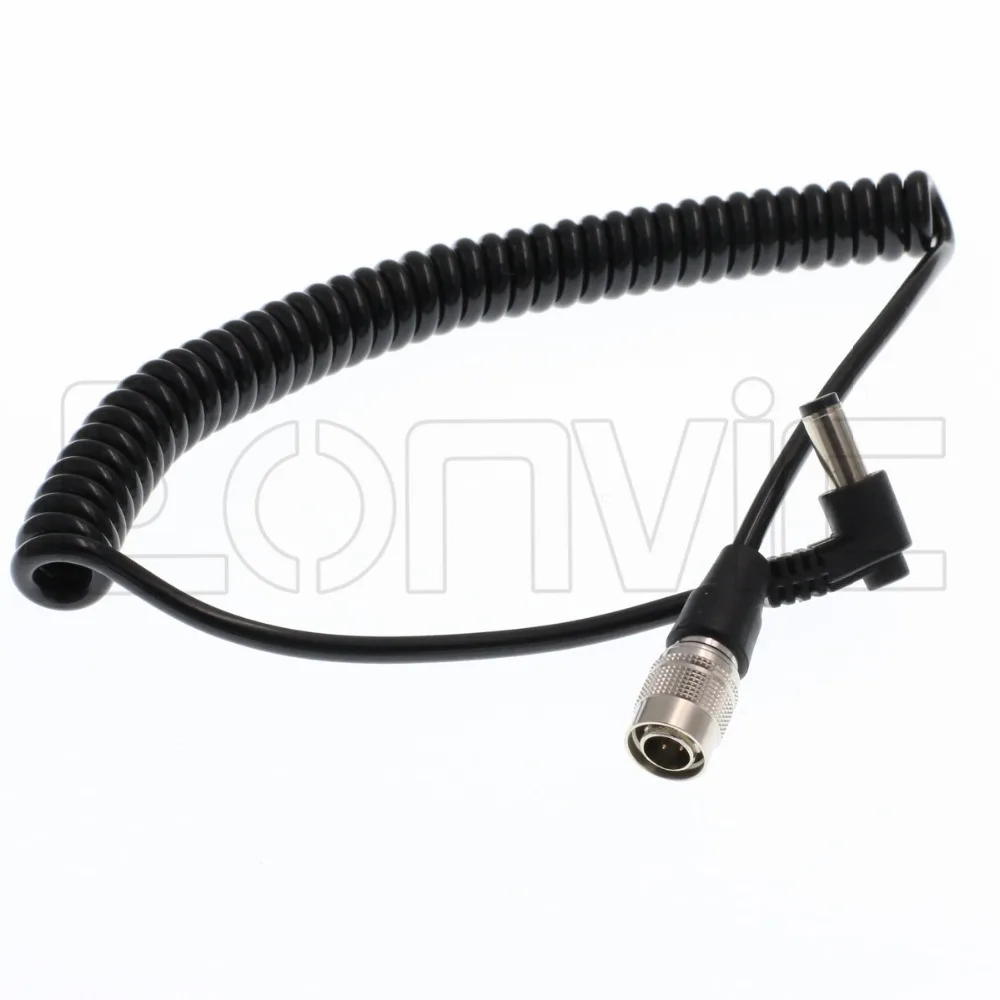 Eonvic DC Hirose 4pin штекер Мощность спиральный кабель для звуковых устройств Zaxcomn зум F8