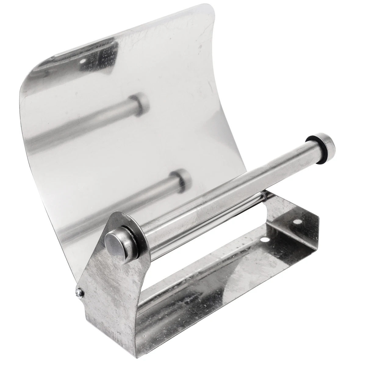 Stainless Steel Bathroom Case Toilet Paper Roll Holder With Cover Wall Mounted Hanger For Home Bathroom Supplies Mayitr
