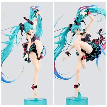 

Anime Figure 33 CM Hatsune Miku Mebae Ver.1/7 Scale Printed PVC Action Figure Collectible Model Toy