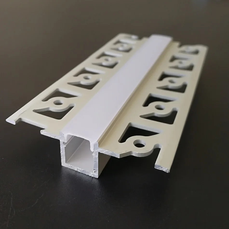 5/15packs x 2m Architectural Gypsum Plaster aluminium led profile ,led