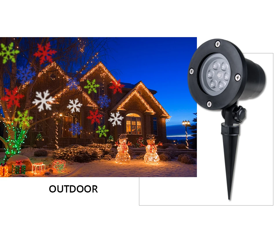 RGBW LED Christmas lawn lamp (9)
