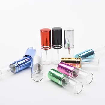 

Mini Travel Glass Perfume Bottle Atomizer 9 Colors Parfum Bottles For Spray Scent Pump Case Portable Bottle Tools 5ml