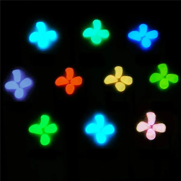 Colorful Artificial Luminous Stones 50pcs Garden Pebbles - 6