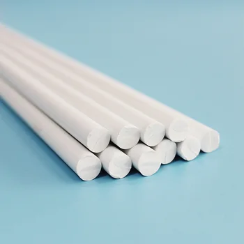 

ABS rod plastic round solid bar DIY model scenery build material 0.5mm to 10mm white model making tools