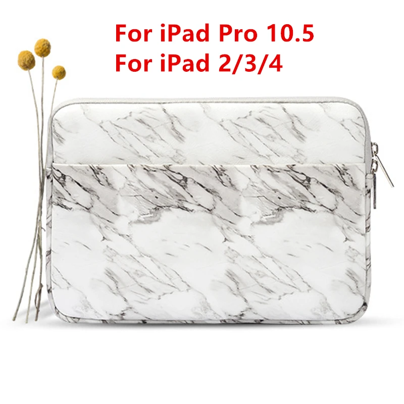Для iPad 9,7 чехол Мрамор планшет сумка-чехол для iPad 2/3/4 Pro 10,5 Pro 11 Air 2/1 мини противоударный чехол Coque+ ручка - Цвет: Grey 9.7 2018