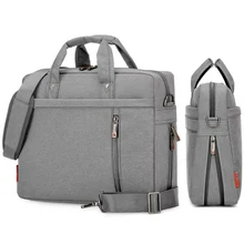 

New Shockproof Airbag Waterproof Laptop Bags 13 to 17 inch Big Size Computer Cases Messenger Shoulder Bag Side Expansion Edition