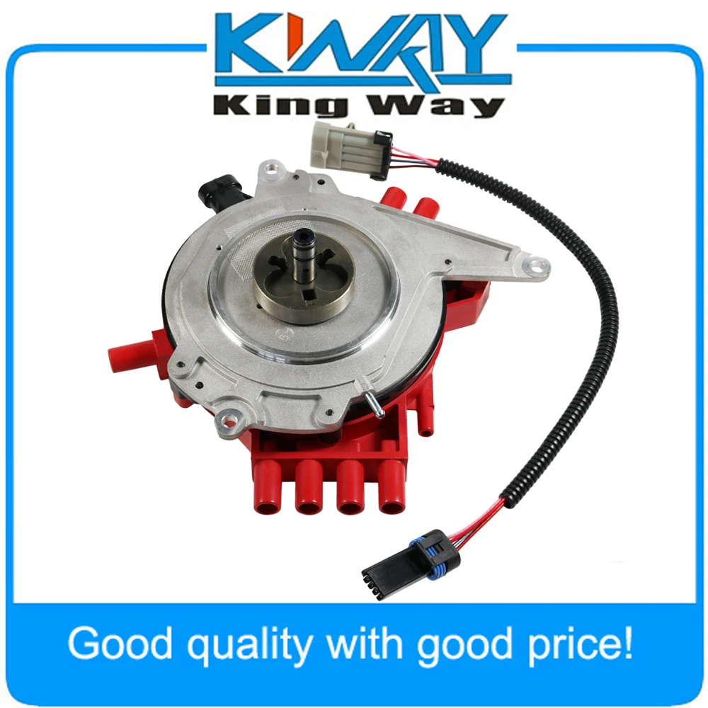 

Free Shipping-New Ignition Distributor Red Fit For Optispark LT1 Chevrolet Camaro Caprice Corvette 1104032