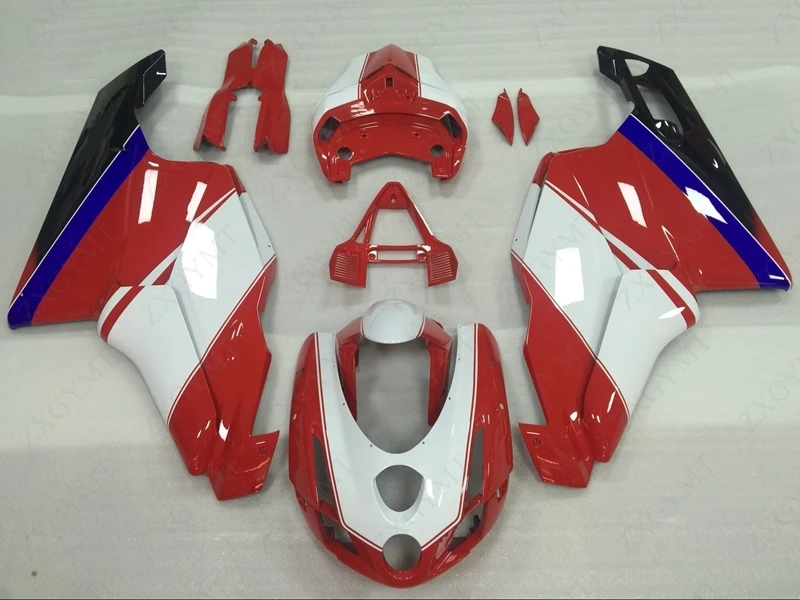 Обтекатели для DUCATI 749 2003 2004 красный черный наборы тела 749R 03 набор всего 2003|Полные