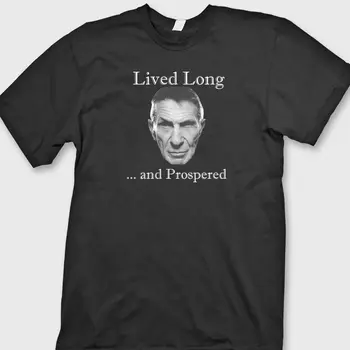 

Lived Long and Prospered Tribute T-shirt Star Tee Shirt stranger things