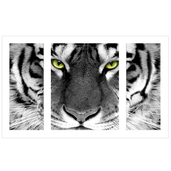 

80*45cm Big Size Tiger Full Drill Tiger 5D Diamond Painting Cross Stitch DIY Mosaic Rhinestone Painting Craft Kit Home Decor