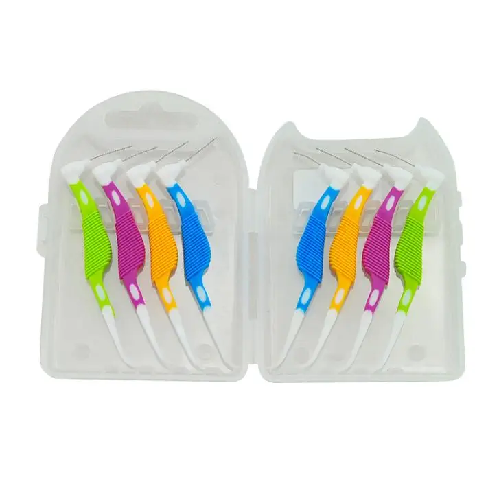 Whitening Hot Sale 8 pcs Wholesale Dental Oral Care Interdental Floss Brush Tooth Pick 0.7mm Free Shipping | Красота и здоровье