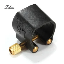 Зебра Лигатура для Alto Sax мундштук для саксофона-тенора w/крепления для откорма