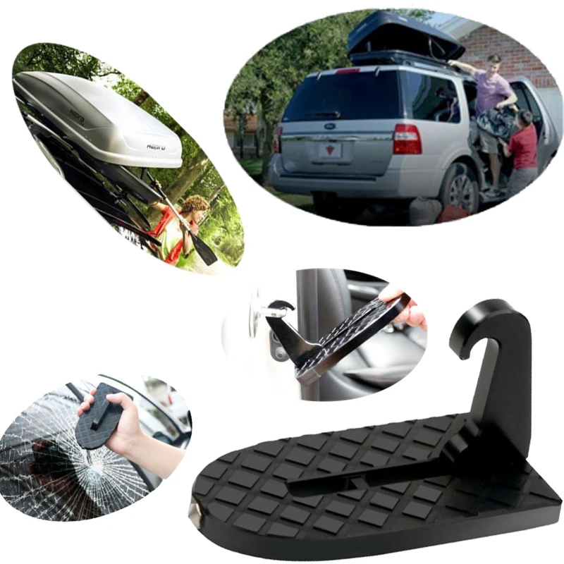 

Arrive Product Car Door Vehicle Rooftop Roof Rack Assistance Easy Acess The Door Step Hooked On Car SUV 4X4 Slam Latch Doorstep