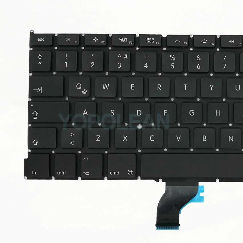 Турецкая клавиатура для Macbook Pro Retina 13 дюймов A1502 с подсветкой 2013 2014 2015 3