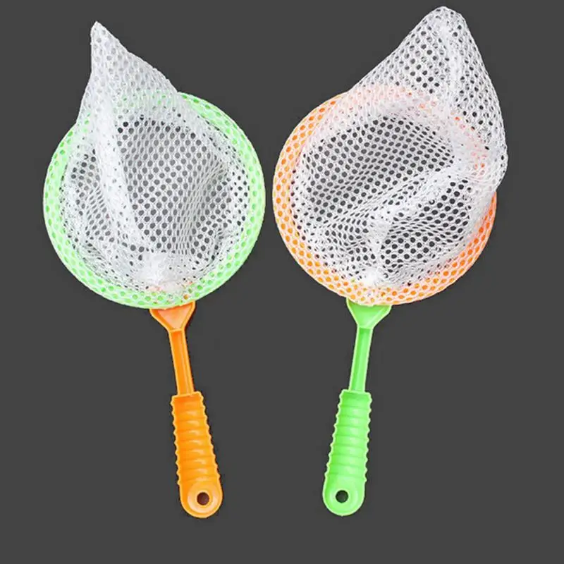 

1Pc 22 cm Children's Plastic Large Fishing Net Child Park Fishing Tools