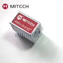 Mitech 60 градусов 4 МГц 8x9 мм угол луча контактный датчик для ультразвукового дефектоскопа
