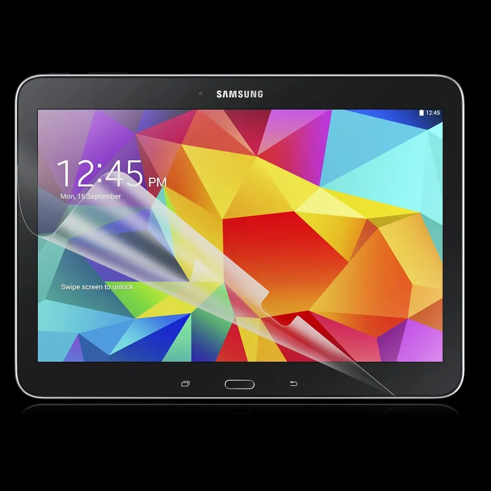 2 шт. ясно глянцевая Экран протектор Защитная Плёнки для Samsung Galaxy Tab 4 tab4 10.1 T530 t531 t535 sm-t530+ спирта ткань