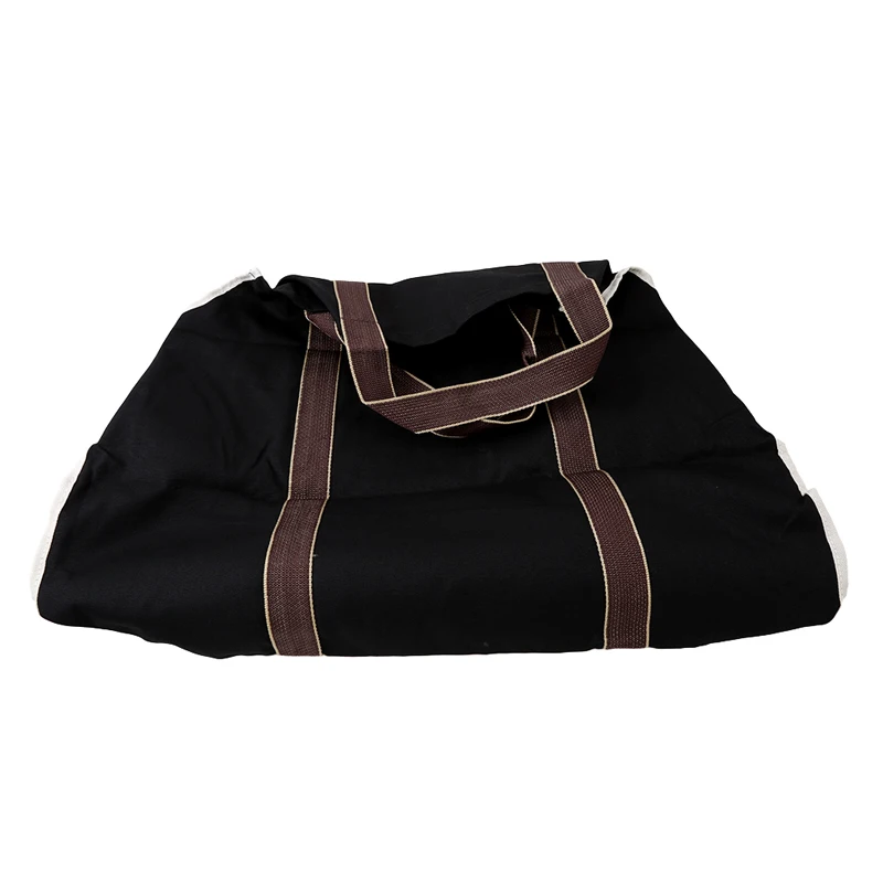 1pc Canvas Firewood Log Tote Bag Logging Firewood Storage Bag Package