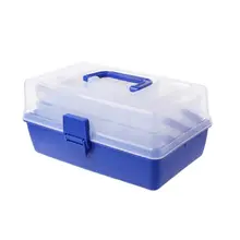 Водонепроницаемый многослойный ящик для рыболовных снастей, хранилище для рыболовных снастей, портативный ящик для хранения рыболовных снастей