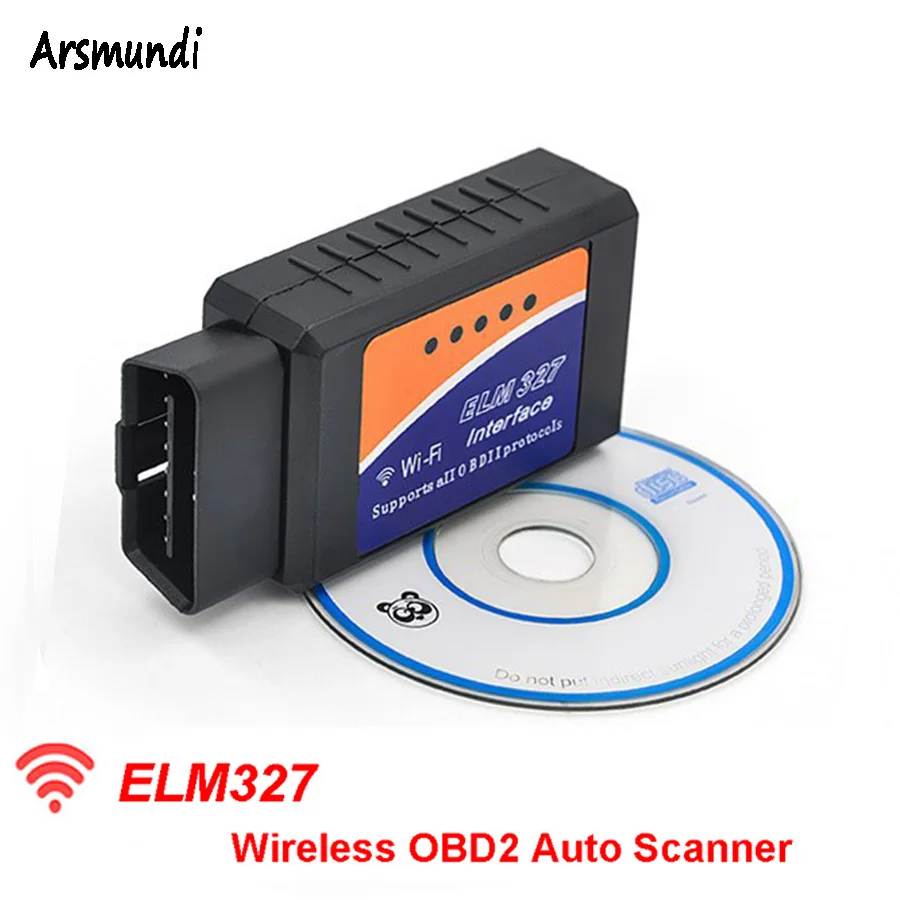 Buy V1.5 ELM327 WIFI OBD2 OBDII Auto Diagnostic Tool