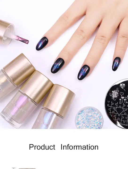 Nicole Diary жемчужина серии лак для стемпинга 9 мл Shell Nail печать рисунка лак блеск ногтей Цвет Лаки