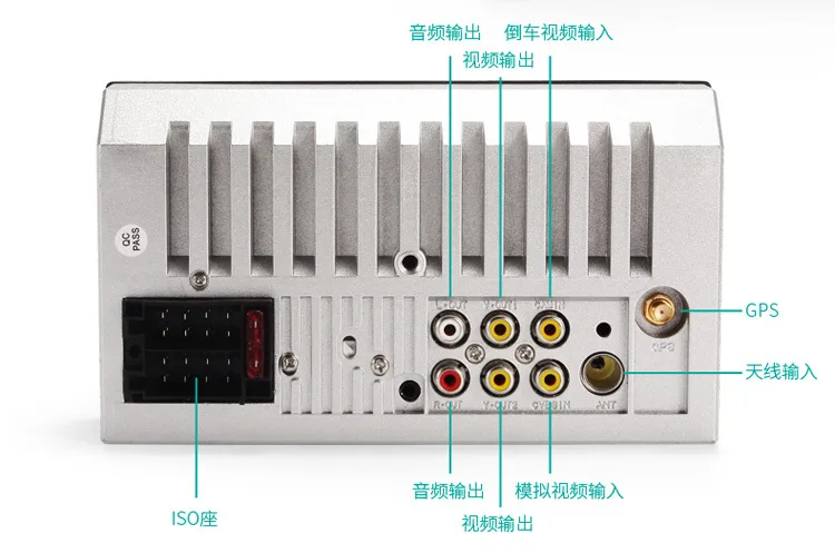 GUBANG 7 "2DIN Сенсорный экран стерео Indash с Bluetooth и удаленного Управление, gps для Австралии и Новой Зеландии ЗЦЕ системы