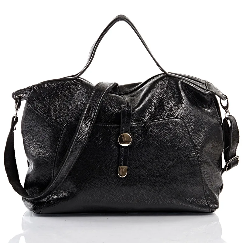 

Famous Brand Cow Genuine Leather Handbags Cross Body Dumpling Bags Women Casual Messenger Bag Special Offer Shoulder Bags Hobos