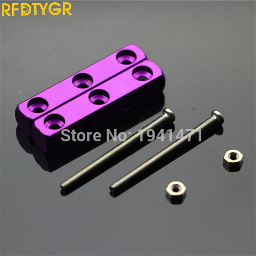RFDTYGR Copper Colored Mass Damper Block Self made Parts For Tamiya