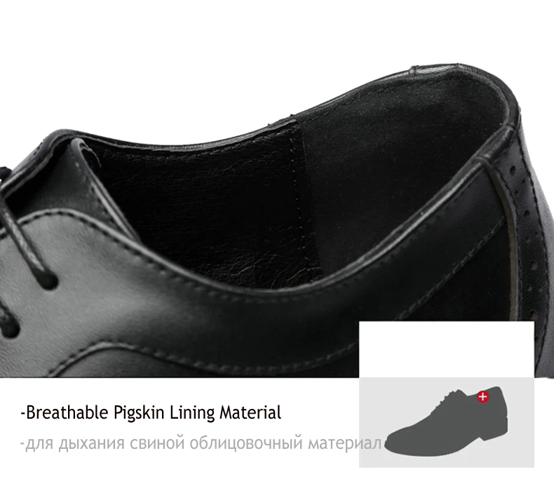 Men's Leather Casual Shoes' Oxfords Office Casual Leather Shoes Men Office Genuine Leather Shoes Men Oxfords Wedding Shoe Dress (13)