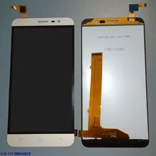 High quality For Hisense F23 LCD Display Touch Screen Assembly Digitizer Black White Gold Color temper glass film cell phone