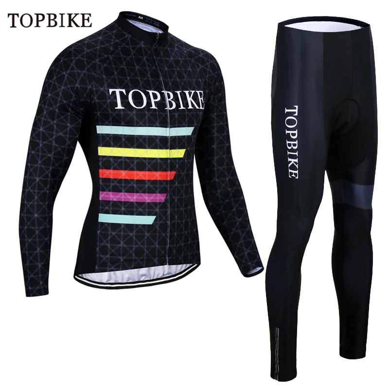 

TOPBIKE long sleeve cycling clothing 2019 suits maillot ciclismo hombre bicicleta cycling wear abbigliamento ciclismo roupa bike