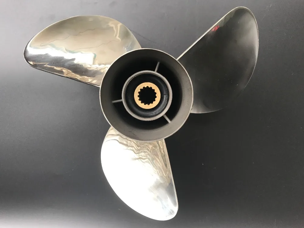 

13.25x17 For 85HP-150HP JOHNSON propellers STAINLESS STEEL Propeller 15 tooth JOHNSON boat accessories marine propellers