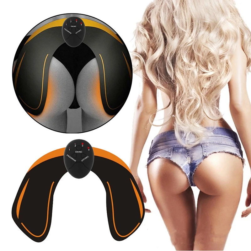 EMS Hip Trainer Muscle Stimulator ABS Fitness Buttocks Butt Lifting Buttock Toner Slimming Massager Unisex |