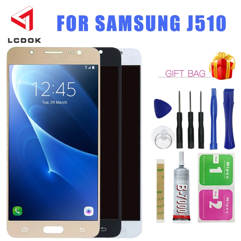 

Adjust Brightness For Samsung Galaxy J5 2016 J510 LCD Display J510FN J510F J510M J510H LCD Touch Screen Digitizer Assembly